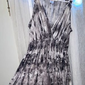 Gray Maxi dress
